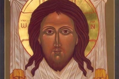 Holy FaceFull color print on cover stock, matte finish paper. Print size 9 x 10 1/2.