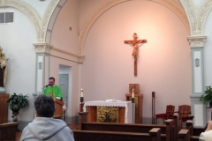 Father Eduardo Scarel visit to the Motherhouse