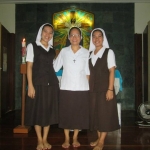 Junior postulants with Sister Beth