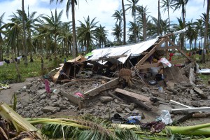 The devastating effects of Typhoon Haiyan